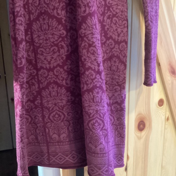 Athleta Purple Sweater Dress Size M - Picture 3 of 4